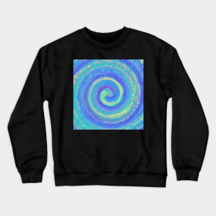 Diamond Swirl of Bright Colors Crewneck Sweatshirt